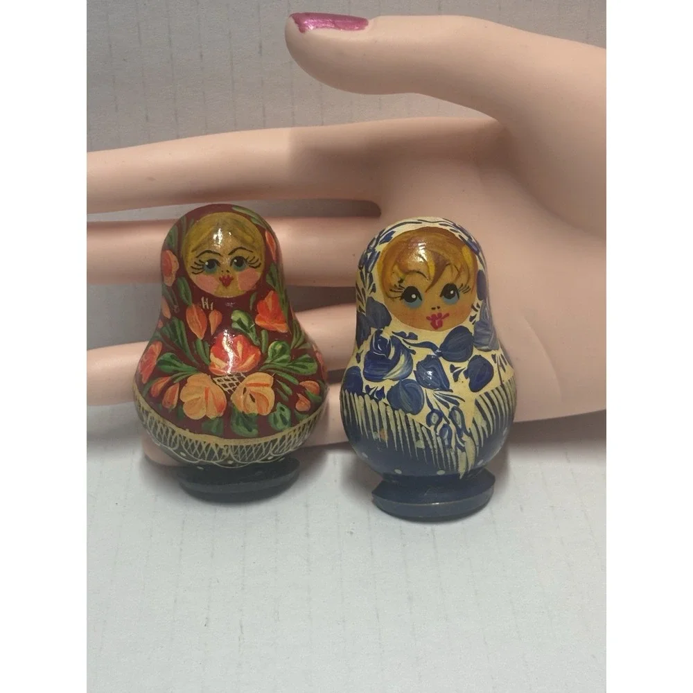 Russian Nesting Doll Look Refrigerator Magnet 2.5